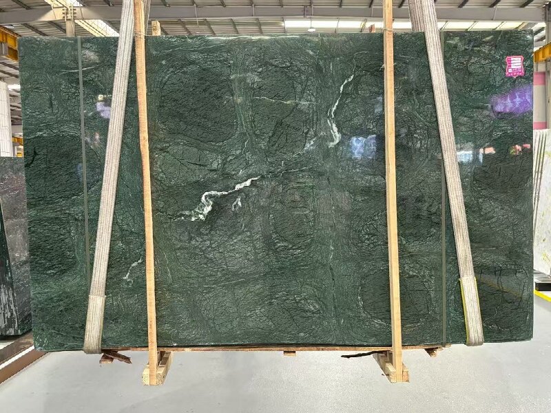 Green Flower Marble Slab Green Flower Marble Slab